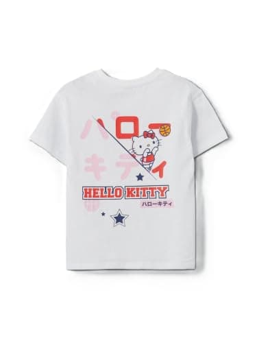 LC WAIKIKI Girl Crew Neck Hello Kitty Printed Girls' T-Shirt