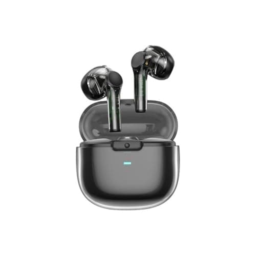 WIWU TWS12 Pure Sound TWS Airbuds, Pure Bass HF sound true wireless stereo, Smart voice assistant, Tap function, Bluetooth version 5.3 - Black Headphones