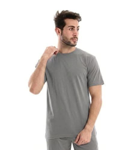 Men's Cotton T-Shirt Short Sleeves- 4018
