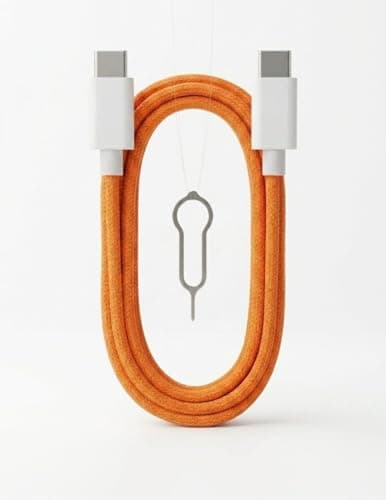 X-Mob 60W Fast Charging Cable (USB-C to USB-C) Fabric Braided Cut Resistant - 1m Length [Compatible with iPhone 17 Pro Max]