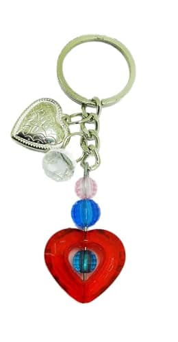Kaber Trade Kaber Trade Medal and Keychain - Heart - 2854 - Kaber Trade