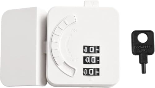 Combination Cabinet Lock for Refrigerators Drawers and Storage Units