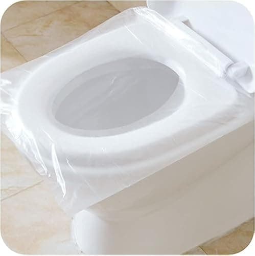 50 PCS Travel Disposable Toilet Seat Cover Waterproof Portable WC Pad Toilet Mat For Baby Pregnant Mom,Independent Packing Home