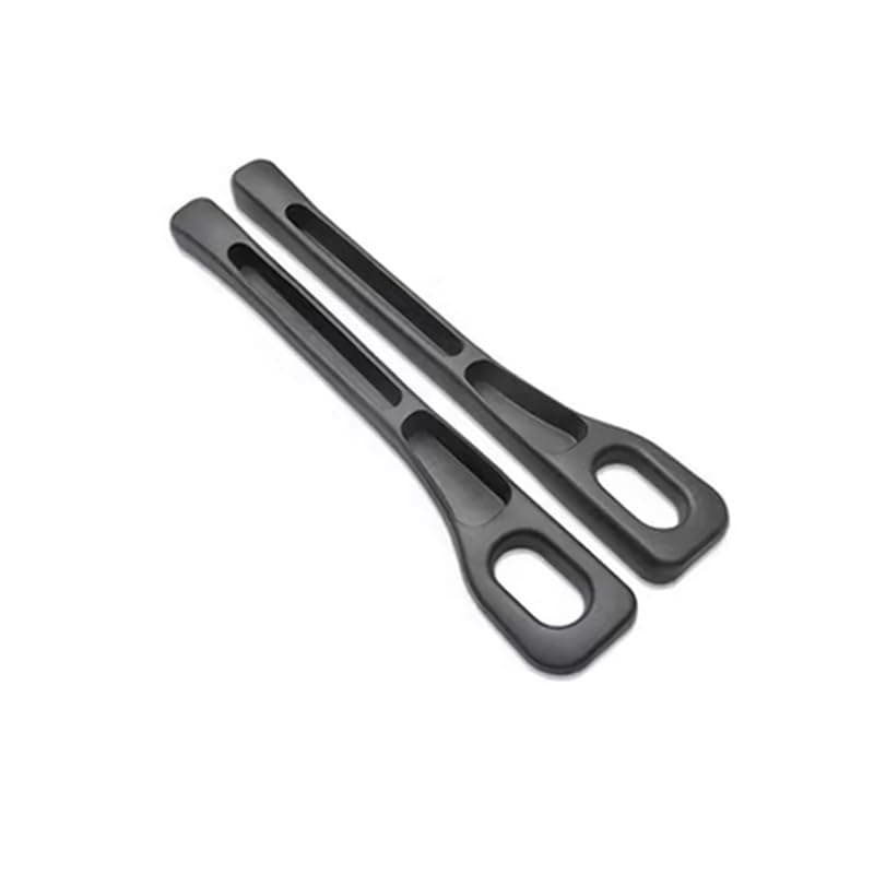 KaberTrade Car Seat Gap Filler Organizer, Designed to Be Installed in the Gap Between Car Seat and Center Console (2 Piece, Full Flex Black, Code :9629)