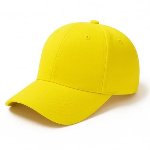 Unisex Plain Cap - Adjustable Baseball Cap Assorted Colors for All Taste