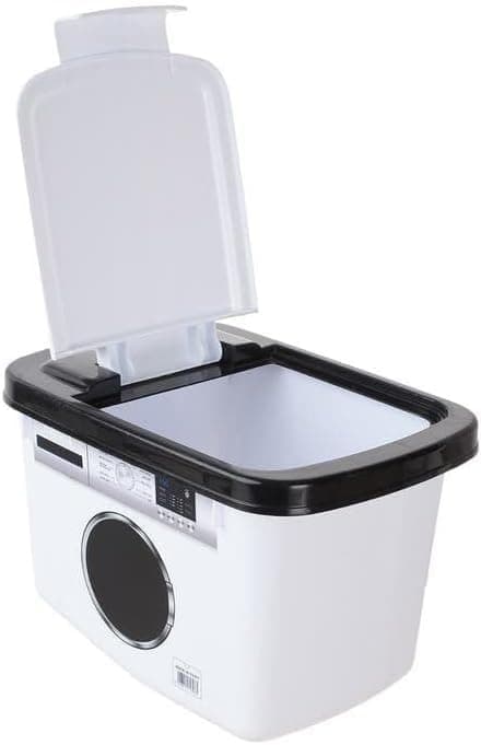 Large 10K Laundry Powder Container - Airtight Lid Storage Container with Stylish and Modern Design - Practical and Organized for Kitchen or Laundry Room AR