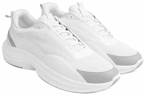 NOW SHOES Men’s Athletic Sneakers – Stylish Lightweight Trainers for Running, Gym & Everyday Comfort (EU 41-45) MK-02M