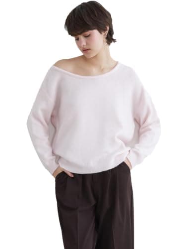 LC WAIKIKI Woman Boat Neck Oversized Women's Knit Sweater