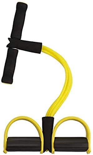 Pull Exerciser Chest Workout Equipment - Chest Expander Resistance Exercise System with Resistance Bands Strength Chest Expander (Yellow,Strengthening)