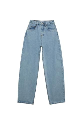 DeFacto Womens Baggy Special Collection Denim Trousers D7966AX Trousers