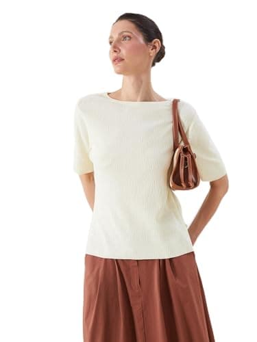 LC WAIKIKI Woman Crew Neck Women's Knitwear Sweater