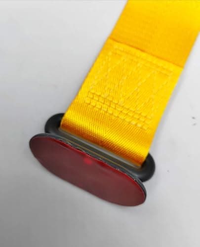 ABS Plastic Pull Hook Car Decoration Racing Simulation (Nylon Tape Stick-Yellow) - sa car Auto part
