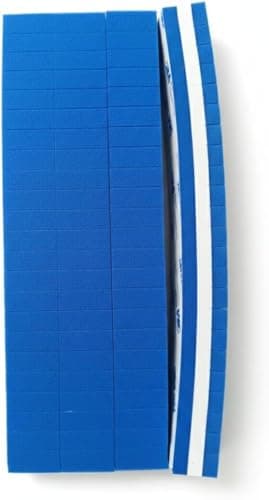 AGA 4 Pcs Car Door Bumper Protector Door Bumper Protector for Cars, SUVs, Trucks 25cm - Blue*White Auto part