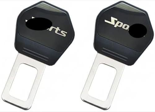 Double Seat Belt Clip, with Alarm Stopper and Car Seat Belt Silencer for Driving Noise Cancellation (, 2 Pack) - SA CAR