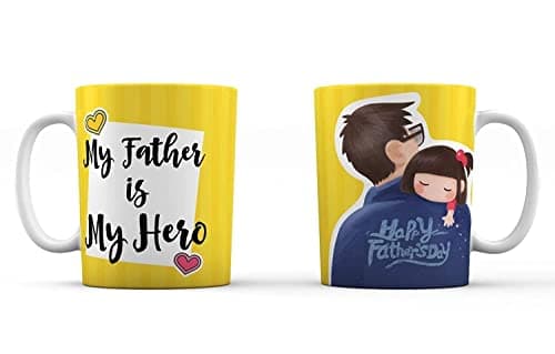 Mug - My father is my Hero Drinking cup