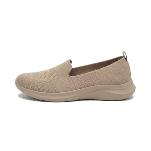 Project Z Code 7021 Aura Women's Comfortable Non-Slip Walking Shoes Slip On Casual Athletic Athletic Athletic Elastic Mesh Design Versatile Everyday Use All Year Round (Size 37 to 42)