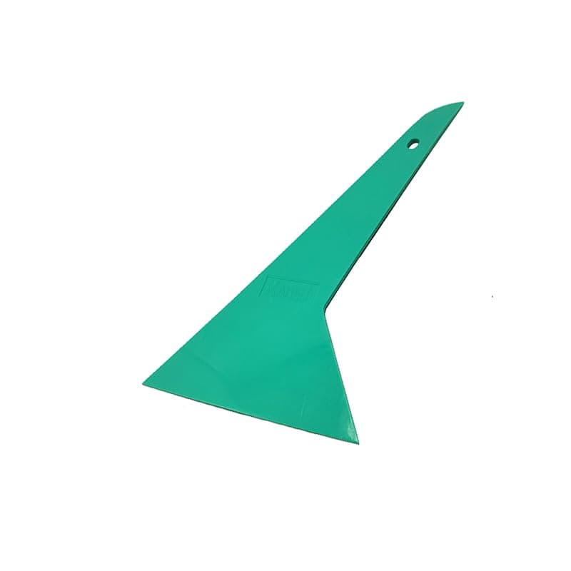 KaberTrade KaberTrade Plastic Sticker Remover Tool Scraper Car Accessories Laundry Supplies and Luxury Shops (1 Piece Green, Code:9985)