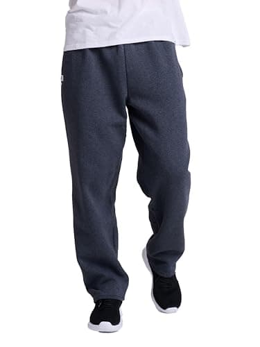 Russell Athletic mens Dri-power Open Bottom Sweatpants With Pockets Sweatpants (pack of 1)