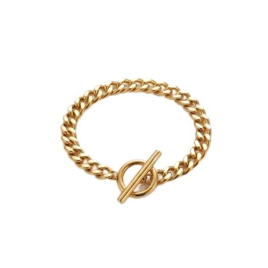 Elegant Stainless Steel Braided Bracelet with Attractive Gold Accent, Suitable for Daily and Occasions, Give You a Stylish Modern Touch.