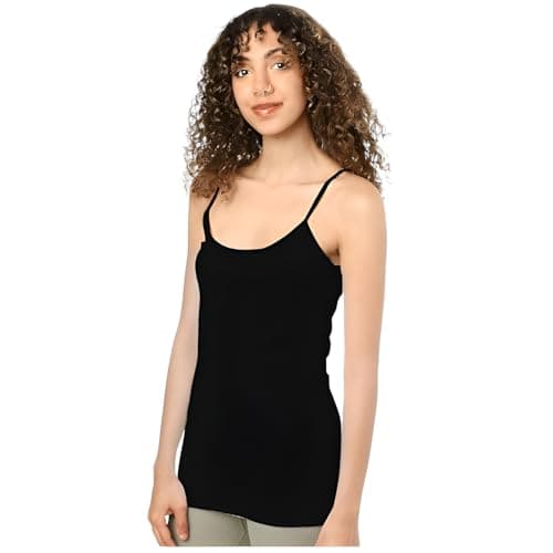 Dahab Women Spaghetti-Straps Round-Neck Undershirt Undershirt (pack of 1) Shirt