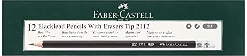 Faber-Castell Goldfaber 2B Graphite Pencils, Pack of 12
