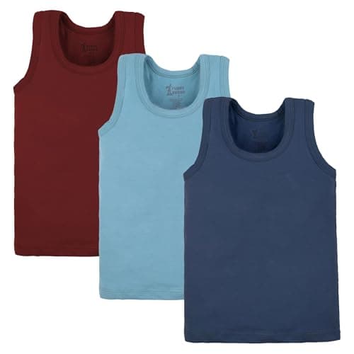 Funny Bunny Pack of 3 Boys Cotton Tank Top Undershirts Shirt