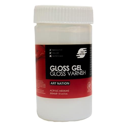 Glitter Gel Varnish Jar, 300ml, 64-20, ART NATION, China