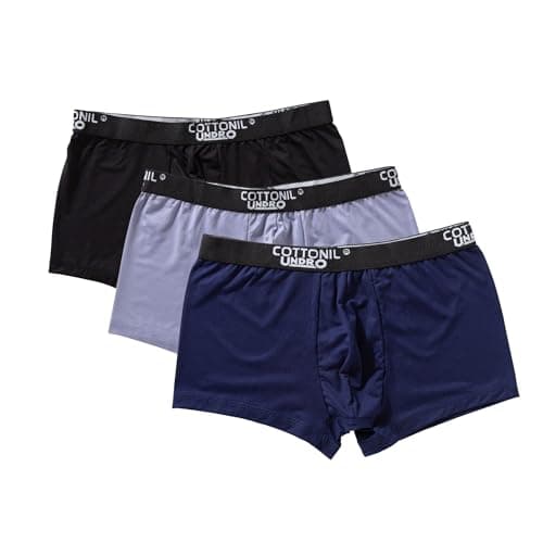 Cottonil Pack of 3 Microfiber Undro Boxer Underwear for Men Underpants
