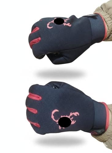Cycling Gloves for Men Women Anti-Slip Windproof Cycling Gloves for Cycling Hiking Climbing Outdoor Activities (One Size) - Suitable for Touch Screens-SACAR