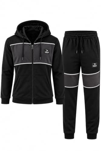 طقم رجالي شتوي للخروجات – جاكت وبنطلون بتصميم عملي ومريح للاستخدام اليومي AB Pajamas