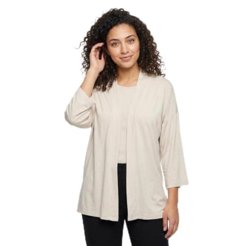 ALNASSER Women Lightweight Long Sleeve Cardigan Casual Style Parent69 Sweater