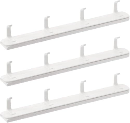 Magic Extendable Sliding Wall Hanger 4 Hooks No Drill Hanging Organizer Storage hook