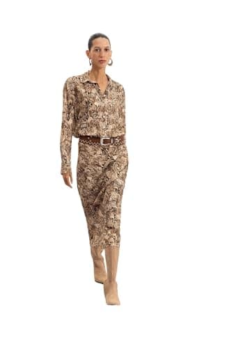 DeFacto Womens Casual Oversize Fit Shirt Neck Long Sleeve Woven Top Long Sleeve Shirt Long Sleeve Shirt