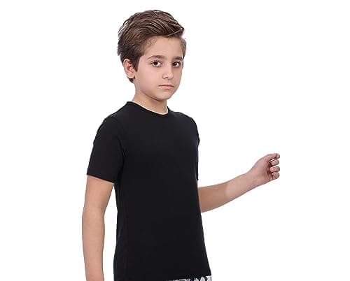 Dice Boys Half Sleeve Lycra Crew neck Undershirt Shirt