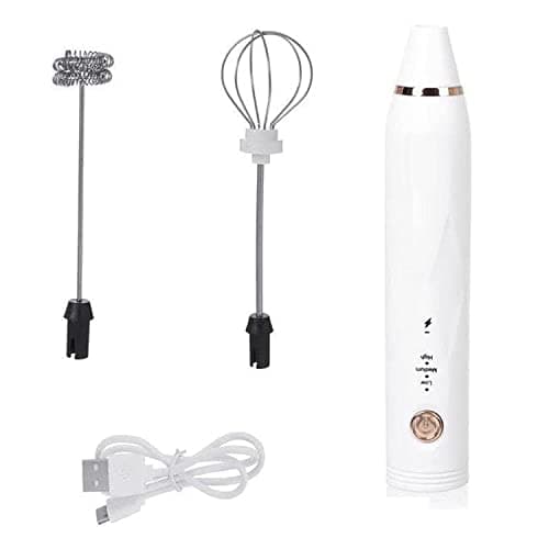USB Hand Stick Mixer & Egg Beater -White (LB-201A) Food mixer
