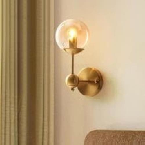 Generic Wall Sconce 1 Bulb Without Bulbs 30 * 15 * 35 cm Gold EGL$P176