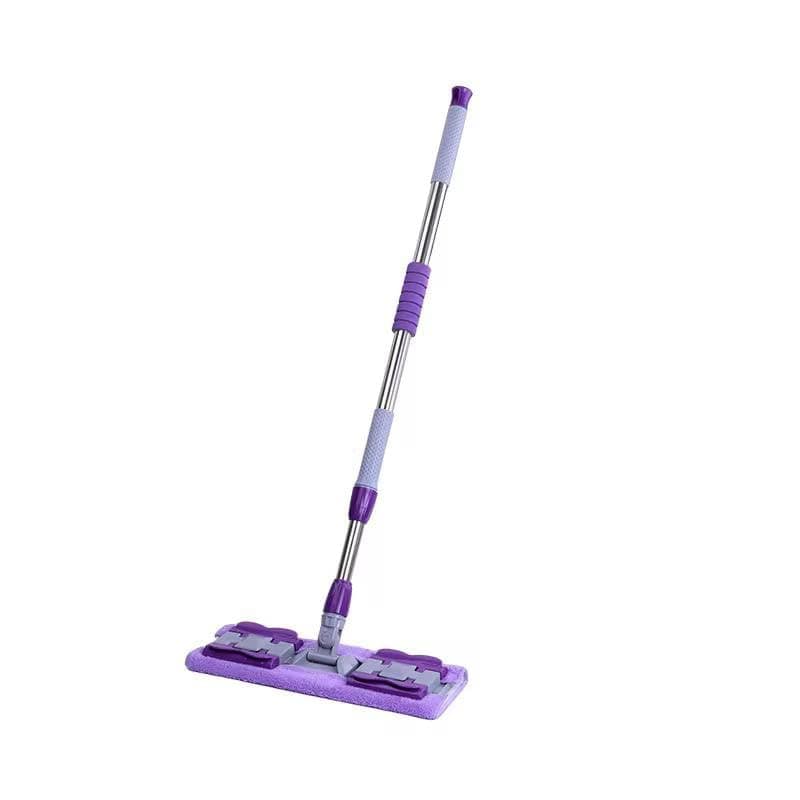 Floor Cleaning & Polishing Clip - 360 Degree Rotating Head for Easy Access and Cleaning - Length Controlled Handle - Easy to Disassemble and Install with Extra Replacement KH