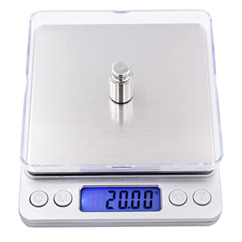 TXY 500/0.01g LCD Portable Mini Electronic Digital Scales Jewelry Pocket Scale Digital Kitchen Scale Tea Calibration Portable Medical Lab Weight Machine Weigh scale