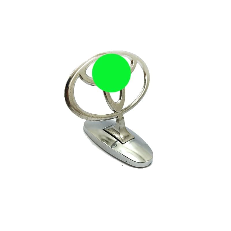 KaberTrade 3D Zinc Alloy Car Hood Emblem Decoration (1 Piece, Fit and Compatible with Toyota, Code:4894) Vehicle emblem