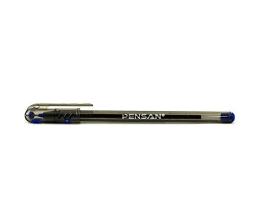 Pensan 2240 0.7 mm. Ballpoint Pen - Blue - Pack of 12 Writing instrument