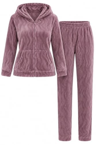طقم مبطن حريمي – بيجامة شتوية دافئة ومريحة للاستخدام اليومي والمنزل AB Pajamas