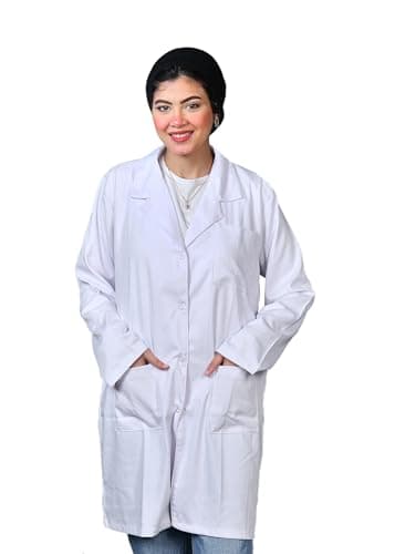 Women's White Medical Coat Apparel