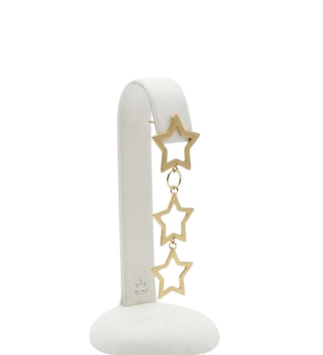 Stainless Steel Star Earrings Elegant Minimalist Studs Jewelry for Her