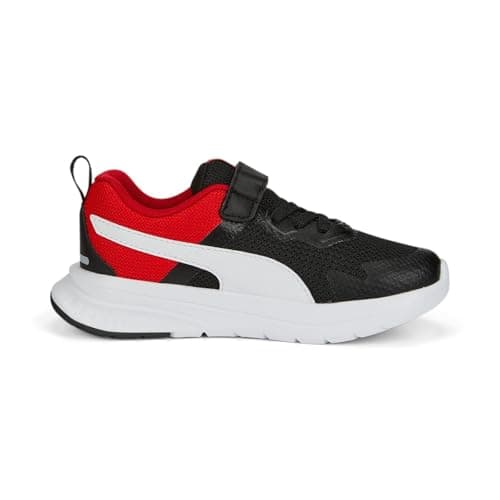 PUMA boys Puma Evolve Run Mesh AC+ PS Puma Black-P Sportstyle Kids Sneakers
