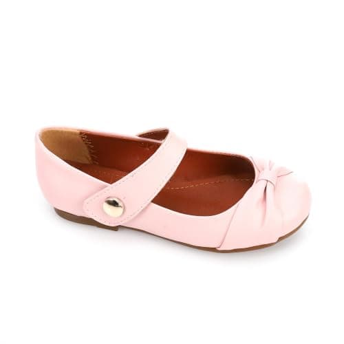Patent Bow Mary Jane Ballet Flat | Girls Leather Shoes Soft Casual Shoes.