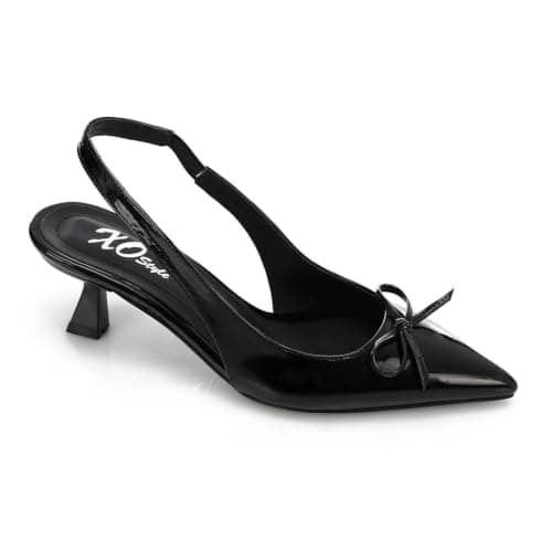 Women's Classic Silver Pointed-Toe Pumps 3CM | Soft Inner Cushioning, Formal & Party Wear, Metallic Finish, Timeless Classic Style, Lightweight & Durable Shoes