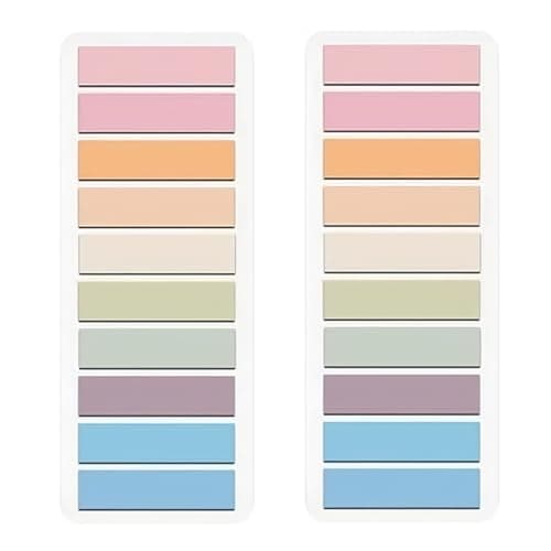 400Pcs Pink Sticky Index Tabs, Page Markers Notes Tabs Writable and Repositionable Book Flags Tabs Strip Index Tabs Office Supplies for Page Marking Classify File Notebooks Self stick note