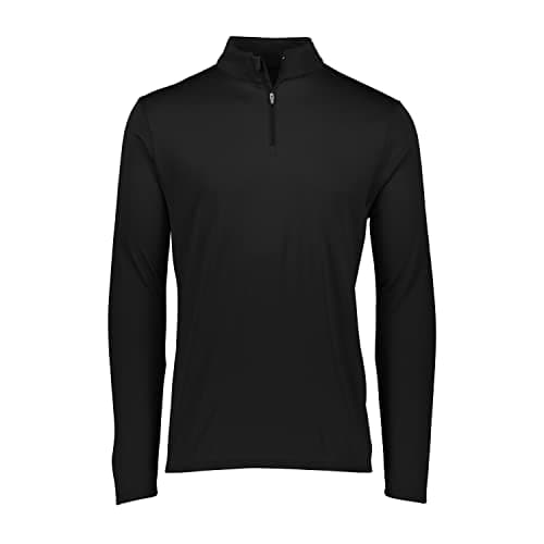 Augusta Sportswear Men's Attain Light Weight Wicking Knit 1/4 Zip Pullover - Athletic Performance and Comfort Wear Shirt
