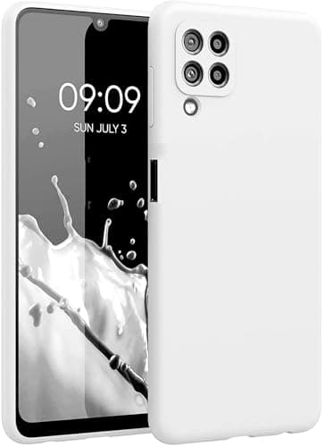 Generic Silicone Case With Modern, Streamlined Design And Inner Lining, Compatible With Samsung Galaxy A12 / M12 / F11 (White) Cellular phone case