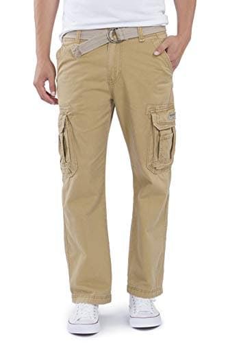 UNIONBAY Men's Survivor Iv Relaxed Fit Cargo Pant-Reg and Big and Tall Sizes